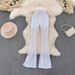 Women's Clothing Elastic Waist Slim Fit Homemade Long Legs Tiger Pattern Low Waist Hot Diamond Sagging Soft Casual Long Flared Pants_ecoleips.com