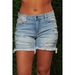 Women's Clothing High Stretch Denim Shorts Hot Sale Wish Super Hot_ecoleips.com