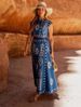 cross-border European And American Independent Site Fashion Printed Vacation-style Two-piece Dress 2024_ecoleips.com