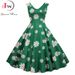Summer Dress Women Sweet Peter Pan Collar Vintage Elegant Music Note Print Slim Sleeveless Party Dresses Robe_ecoleips.com