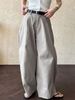 K Retro Three-Dimensional Tailored Workwear Wide-Leg Pants New Edition Straight Leg Pants Ripped Scythe Pants_ecoleips.com