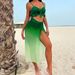 Women's Clothing Women's Three Piece Bikini Set Skirt Style Mesh Swimwear Sexy Design Clothing Quick-Dry Polyester, Modest Coverage_ecoleips.com