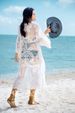 Women's Clothing Bikini Cover Up Jacket Hot Spring Swimsuit Outerwear Lace Hollow Seaside Beach Holiday Dress Sunscreen Cardigan Women_ecoleips.com