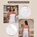 European And American Women's Summer Solid Color Casual Lapel Strapless Backless Slim Fit T-Shirt Top Y2K Style with Slit_ecoleips.com