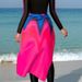 Women's Clothing Women's Conservative Muslim Swimsuit Long-Sleeved Slim-fit Beach One-Piece Diving Suit Sun-proof Belly Covering_ecoleips.com
