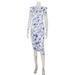 Women's Summer Fashion Retro Print Pleated Dress_ecoleips.com