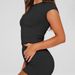 Y2k Aesthetic Ribbed Crop Top And Shorts Set - Sexy Casual Two Piece Outfit For Women Soft & Comfortable Stretch Fabric_ecoleips.com