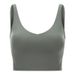 2023 New Style Vest Style Sports Bra, Shockproof Yoga Underwear, U Shaped Beautiful Back Fitness Top (Dropshipping Available)_ecoleips.com