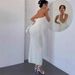 Elegant Backless Halter Maxi Dress For Women, Sexy Slim-Fit Summer Long Dress With High Waist, Vacation Style Evening Party Gown_ecoleips.com