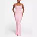 Women's Clothing New Spot Valentine's Day Cherry Print Dress Suspender Maxi Dress_ecoleips.com