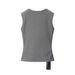 Women's Clothing Women's Style Set Soft Top With Buckle Embellishment And Ribbed Stitching On Pants For Formal & Casual For Women_ecoleips.com