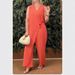 Women's Clothing Solid Color Women's Casual V Neck Strap Jumpsuit Dress_ecoleips.com