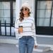 Women's Clothing Women's Knitted Sweater Pullover Round Neck Sweater_ecoleips.com