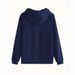 Women's Clothing Women's European American Style Sports Sweatshirt Set Casual Fashion Hooded Fleece Lined Two Piece Letter Print_ecoleips.com