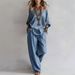 Summer Casual Women's Linen Top And Wide Leg Pants Set Three Quarter Sleeve Relaxed Everyday Wear Versatile Comfortable Feshion Trend_ecoleips.com