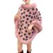 Verve 2025 Autumn Winter New Women's Plush Chrysanthemum Pullover Long Sleeve Versatile Warm_ecoleips.com