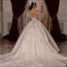 Bride's Main Wedding Dress, Luxurious Embroidered Beaded Lace, Sexy V Neck Long Trailing Main Wedding Dress, Bride's Wedding Dress For Women_ecoleips.com