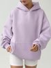 Oversized Hooded Sweatshirt – Long Sleeve Pullover With Pockets (S-XL, 14 Colors – Khaki/Black/White/Army Green/Silver Grey/Pink/Purple/Red)_ecoleips.com