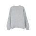Women's Clothing Classic Slim Fit Long Sleeve Round Neck Knit Sweater For Women & Men - Soft Breathable Polyester Pullover In 8 Colors (Gray, Beige)_ecoleips.com