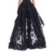 High-waisted Elastic Band Casual Mesh Tulle For Women, Irregular Hem Tutu Skirt_ecoleips.com