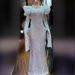 Women's Clothing Plus Size Clothes"Elegant Long Sequined Wool Dress For Women - Slim Fit Plus Size V-Neck Party Wear_ecoleips.com