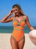 Women's Clothing New Style Sexy One Piece Bikini Swimsuit, Shoppe, Suitable For Hot Springs, Covers Tummy, Slimming Bikini_ecoleips.com