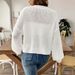 Autumn And Winter Women's Sweaters Woven Simple Short Buttons Cardigans Sweaters Jackets Tops Wholesale_ecoleips.com