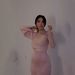Women's Clothing Sexy Hip Wrapped Mesh Pleated Evening Dress_ecoleips.com