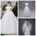 French Style Light Wedding Dress New Simple Bridal Gown Floor Length Forest Style Little White Dress For Marriage Registration_ecoleips.com