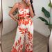 Women's Clothing Spring And Summer New Women's Fashion Sexy Printed Suspender Top Wide Leg Suit_ecoleips.com