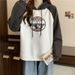 American-style Thin Hooded Sweatshirt Women, Suitable For Early Autumn, Versatile, Plus-size, Loose-fitting, Slimming,_ecoleips.com