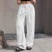 Casual Women's High Waist Straight Leg Trousers Autumn/Winter Japanese Korean Style Commuting Long Suit Pants_ecoleips.com