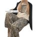 Men's Retro Hong Kong Style Slimming Straight Leg Pants Digital Print Casual Long Sports Pants Fashion Unique New Summer_ecoleips.com