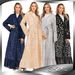 Fashionable Women's Lace Cardigan Leaf Embroidery Sequins Muslim Fashion New 1711_ecoleips.com