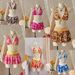 European American Sexy Lingerie Ultra Thin Camisole Wireless Bra Halter Neck Tight Swimsuit Three Piece Set Lightweight Women's Clothing_ecoleips.com