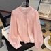 Women's Clothing White Shirt High End Spring New Style Lace Long Sleeved Beautiful Shirt Top_ecoleips.com