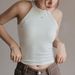 Hot-Selling Halter Neck Camisole Women, Breathable Base Layer With Chest Pads, Integrated Bra, Sleeveless_ecoleips.com