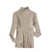 Solid Ribbed Knit Turtleneck Sweater – Women’s High Neck Pullover (Soft Stretch Fabric, Warm & Breathable, Versatile Layering Essential )_ecoleips.com