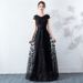 Women's Long Red Dress for Choral Performances Student Choir Solo Singing Art Exam Evening Gown New Style 2026_ecoleips.com