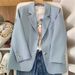 Women's Fashionable Trendy Suits Korean Style High End Elegance Wholesale Spring Autumn New Style Outerwear_ecoleips.com