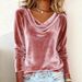 2025 European And American Cross-Border Independent Station Fashion Women's New Solid Color Swing Collar Long_ecoleips.com