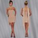 Elegant Ribbon & Rhinestone Bodycon Dress - Stretchy Milk Silk Mini Dress For Women (Black/Nude/White)_ecoleips.com