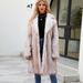 Women's Clothing Faux Fur Coat Artificial Fur Coat Imitation Fox Fur Coat Suit Collar Coat_ecoleips.com