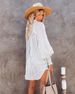 Ins Hot-Selling Women's · Classic Striped Oversized Lantern Sleeve Button-Down Turn-Down Collar Shirt_ecoleips.com