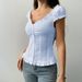 Aria Basics Aria Basics Cross-border European American Y2K Hot Girl Style Summer Short-sleeve Ruffled Tank Top Women's Clothing 2025 Autumn And_ecoleips.com