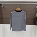 Women's Style T-Shirt Indigo Embroidered Whale Print Round Neck Short Sleeve Top Spring Summer New R Brand Letter Stripe_ecoleips.com