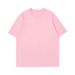 European And American 2025 Summer New Women's Fashion Casual Home Commuting Versatile Round Neck_ecoleips.com