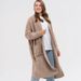 Women's Clothing New Cardigan Solid Color Women's Knitted Sweater Women's Loose Medium And Long_ecoleips.com