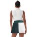 Women's Athletic Short Skirt Anti-Exposure Tennis Midi Skirt Summer Running Yoga Fitness Pleated Skirt Set_ecoleips.com