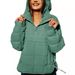 Women's Casual Fashion Hooded Jacket Solid Color Long Sleeve round Hem Pullover Top Cotton European American Style 2023_ecoleips.com